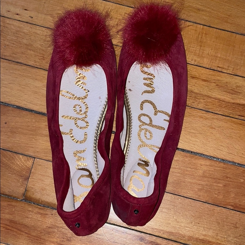 EUC 🎈Sam Edelman Women's Red Ballet Flats